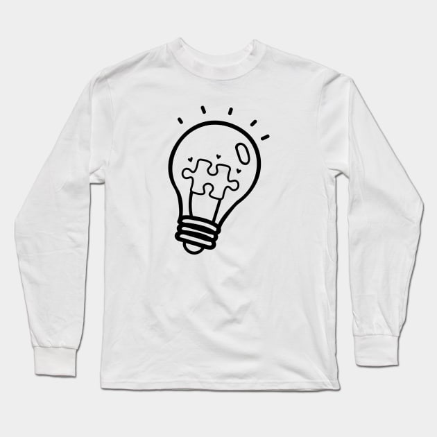 Autism Awareness - Light up my Life - Mono Long Sleeve T-Shirt by Peter the T-Shirt Dude